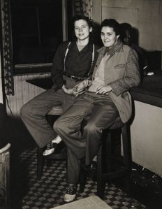 Weegee. Lesbians in NYC in 1946.
