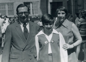 My 6th grade graduation in 1970. I might have been happier in a jacket and tie, but pointy collars were in style.