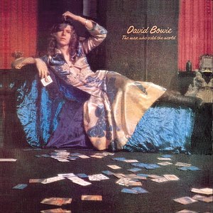 David Bowie in a man's dress, 1971